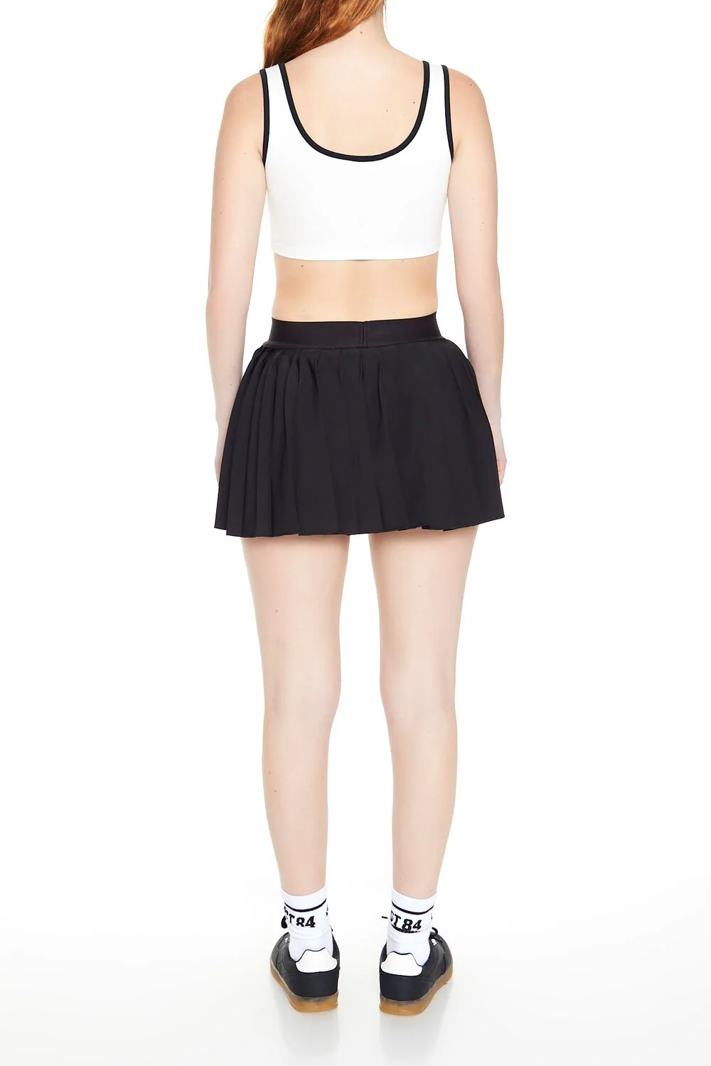 Pleated Mini Skort - Image 5