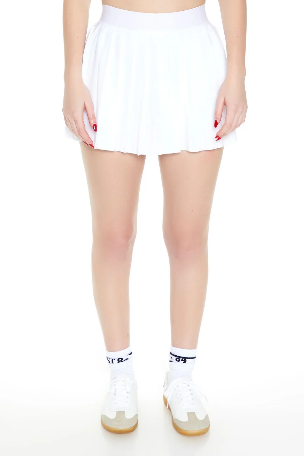 Pleated Mini Skort - Image 8