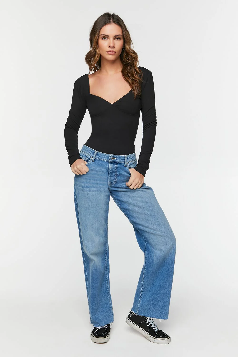Underbust Long-Sleeve Bodysuit - Image 4