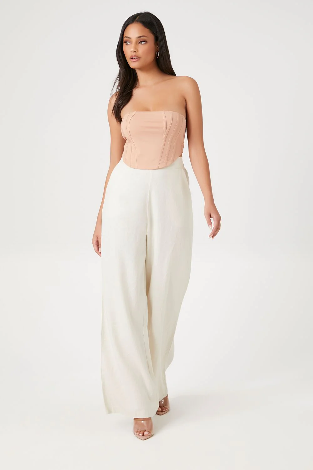 Linen-Blend Wide-Leg Pants - Image 5