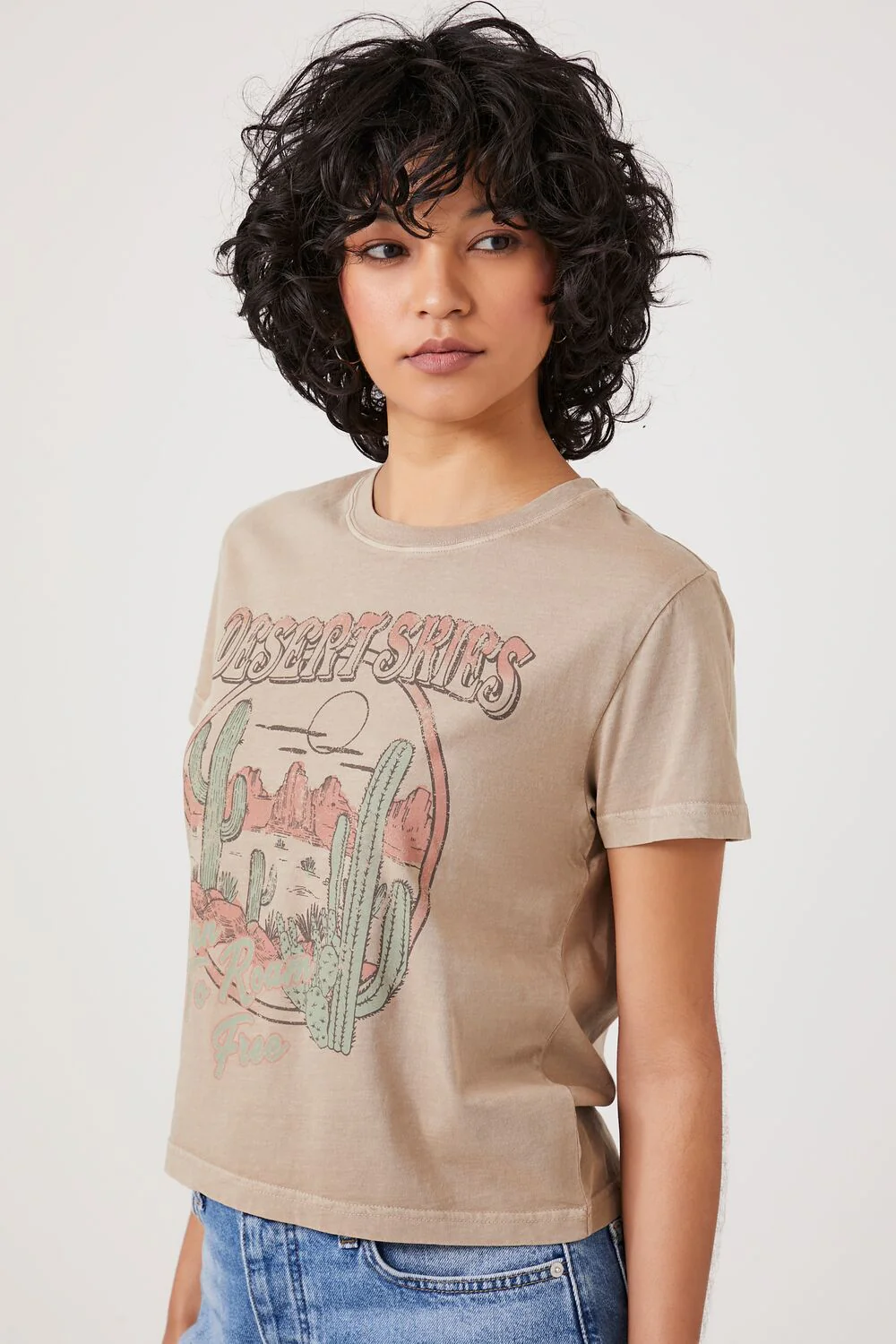 Desert Skies Graphic Baby Tee - Image 2