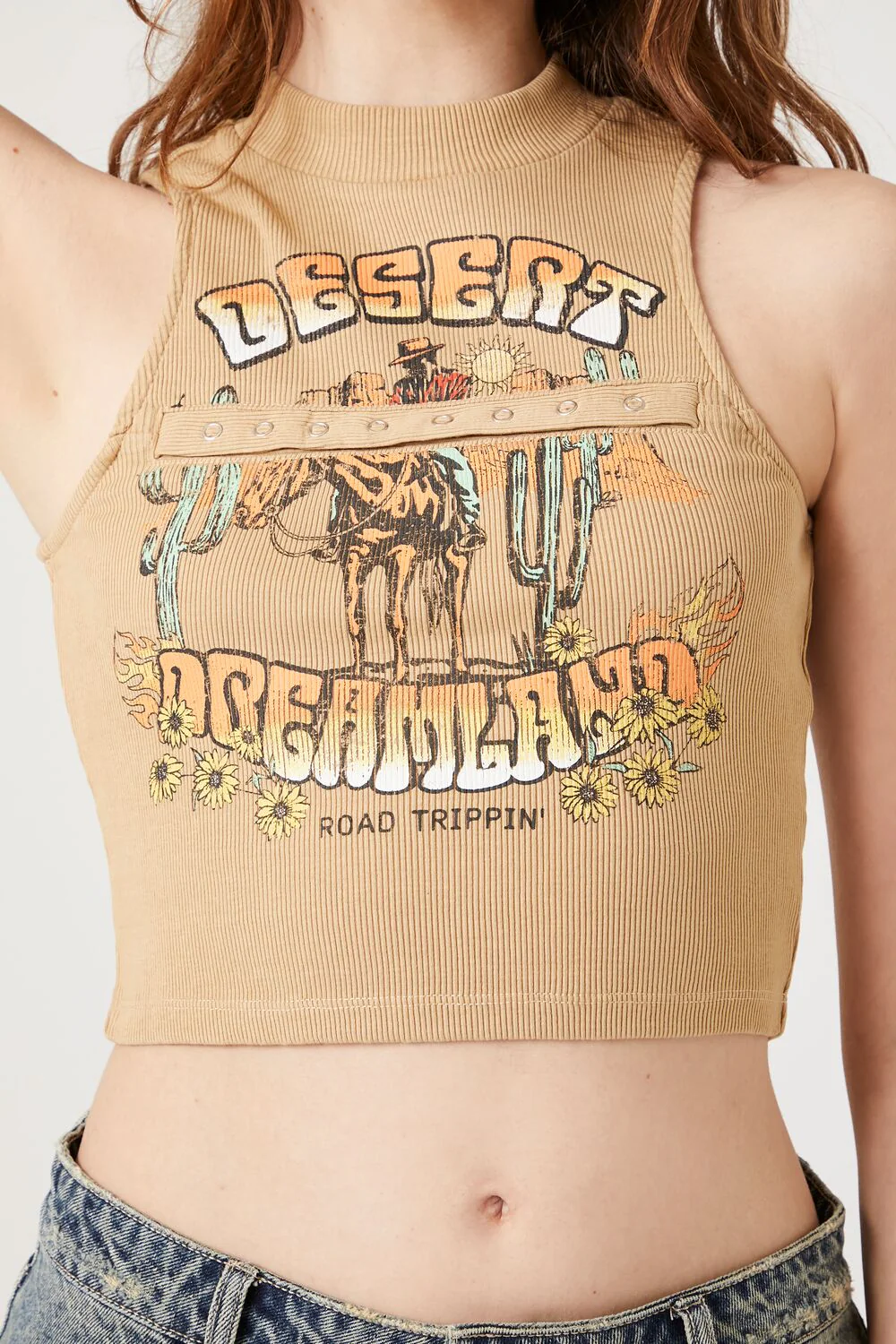Desert Dreamland Graphic Tank Top - Image 5