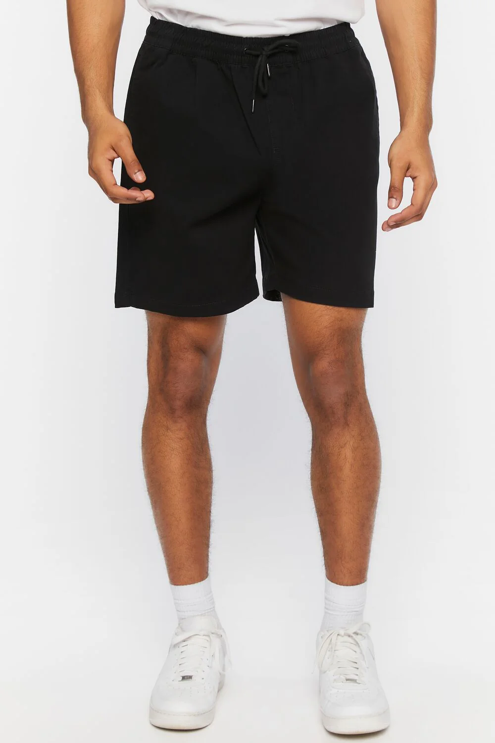 Cotton-Blend Drawstring Shorts - Image 2