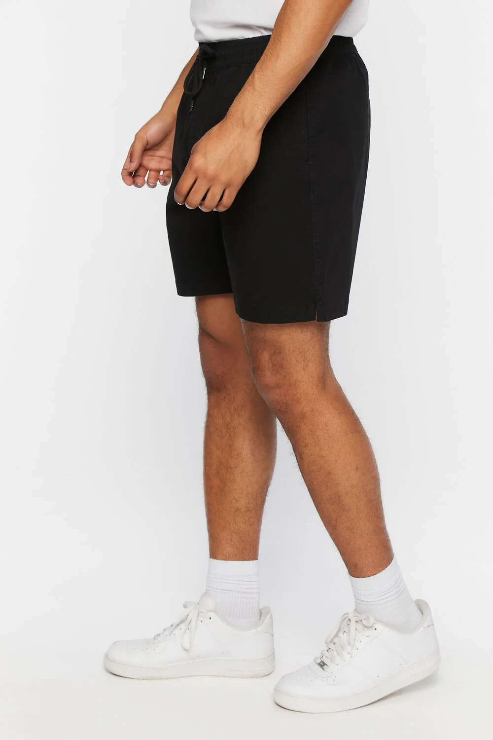 Cotton-Blend Drawstring Shorts - Image 3