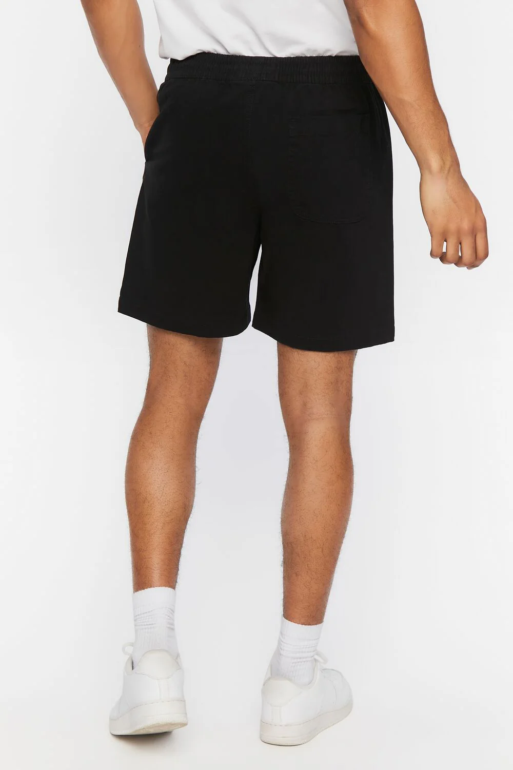 Cotton-Blend Drawstring Shorts - Image 4