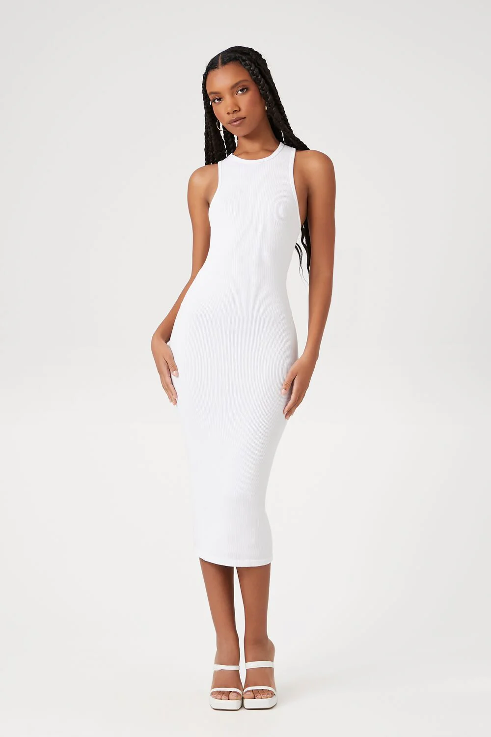 Seamless Racerback Midi Dress - Image 4