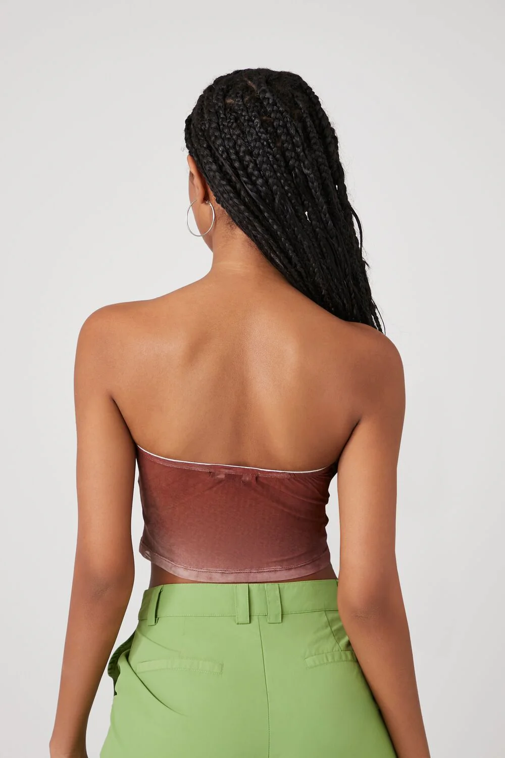 Butterfly Cropped Tube Top - Image 3