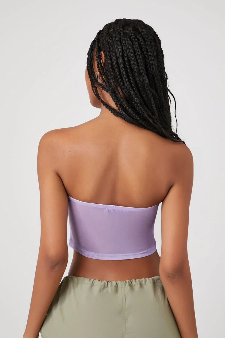 Butterfly Cropped Tube Top - Image 8