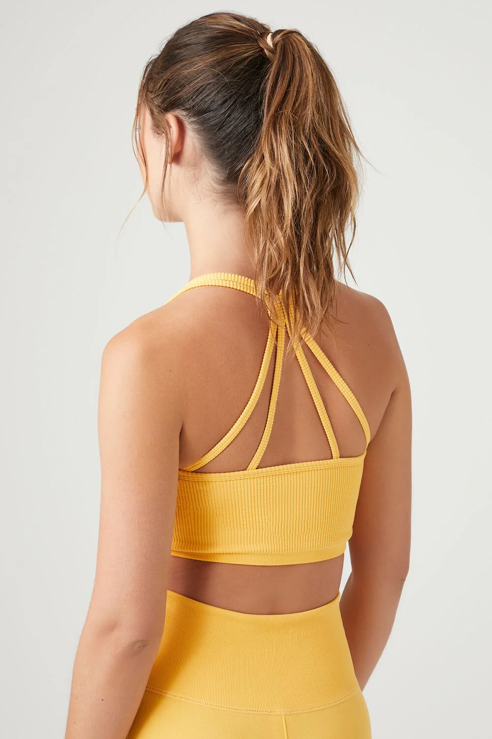 Seamless Strappy Sports Bra - Image 8
