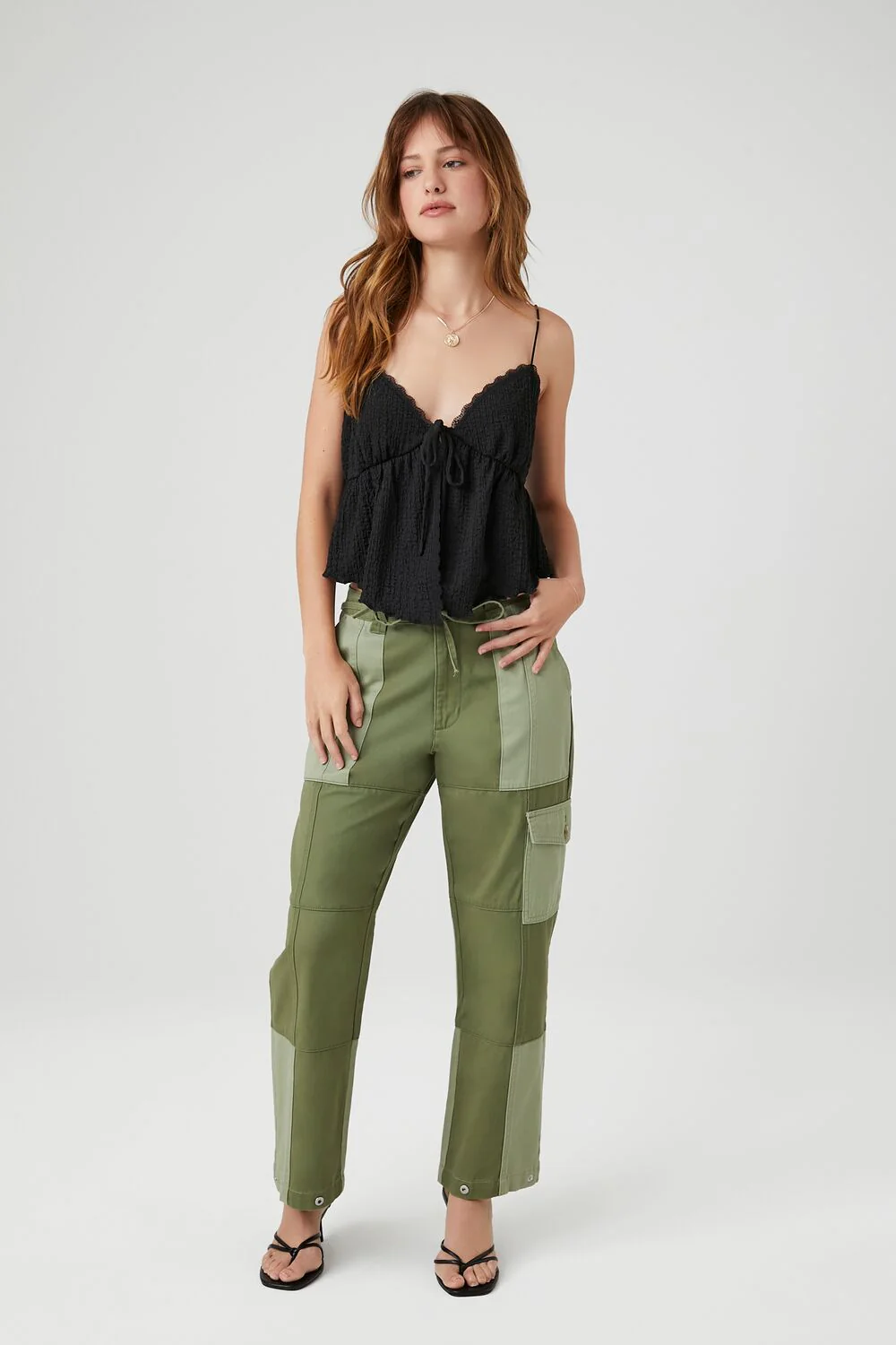 Flowy Rib-Knit Cami - Image 4