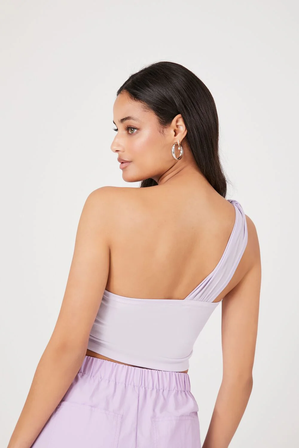 Mesh Sweater-Knit Crop Top - Image 3