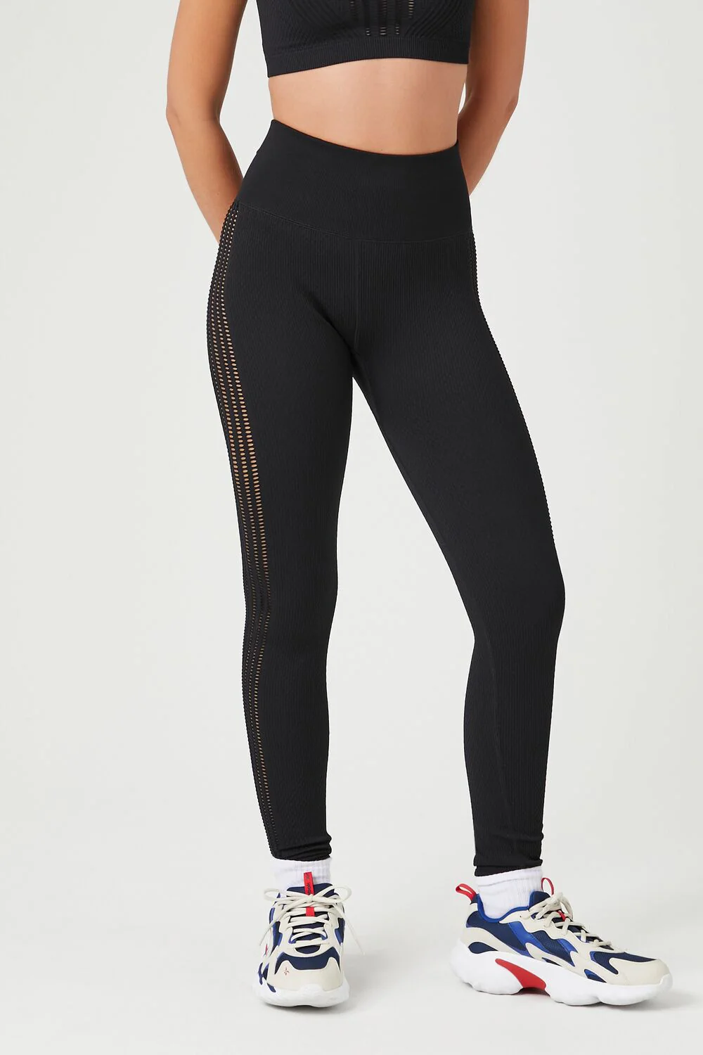 Active Seamless Cutout Leggings - Image 2