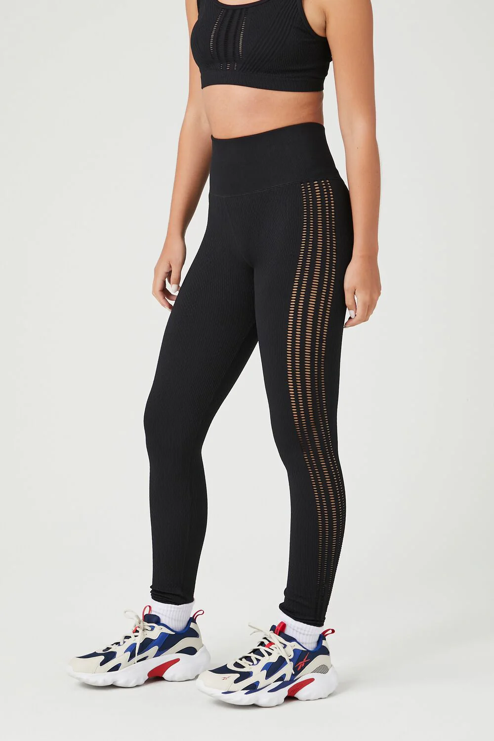Active Seamless Cutout Leggings - Image 3