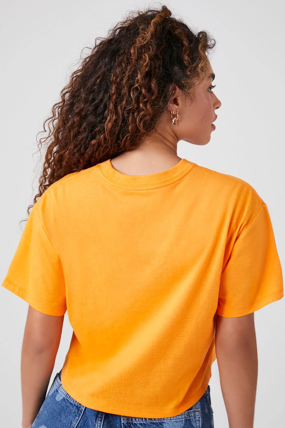 Fanta Orange Graphic Crop Top - Image 3