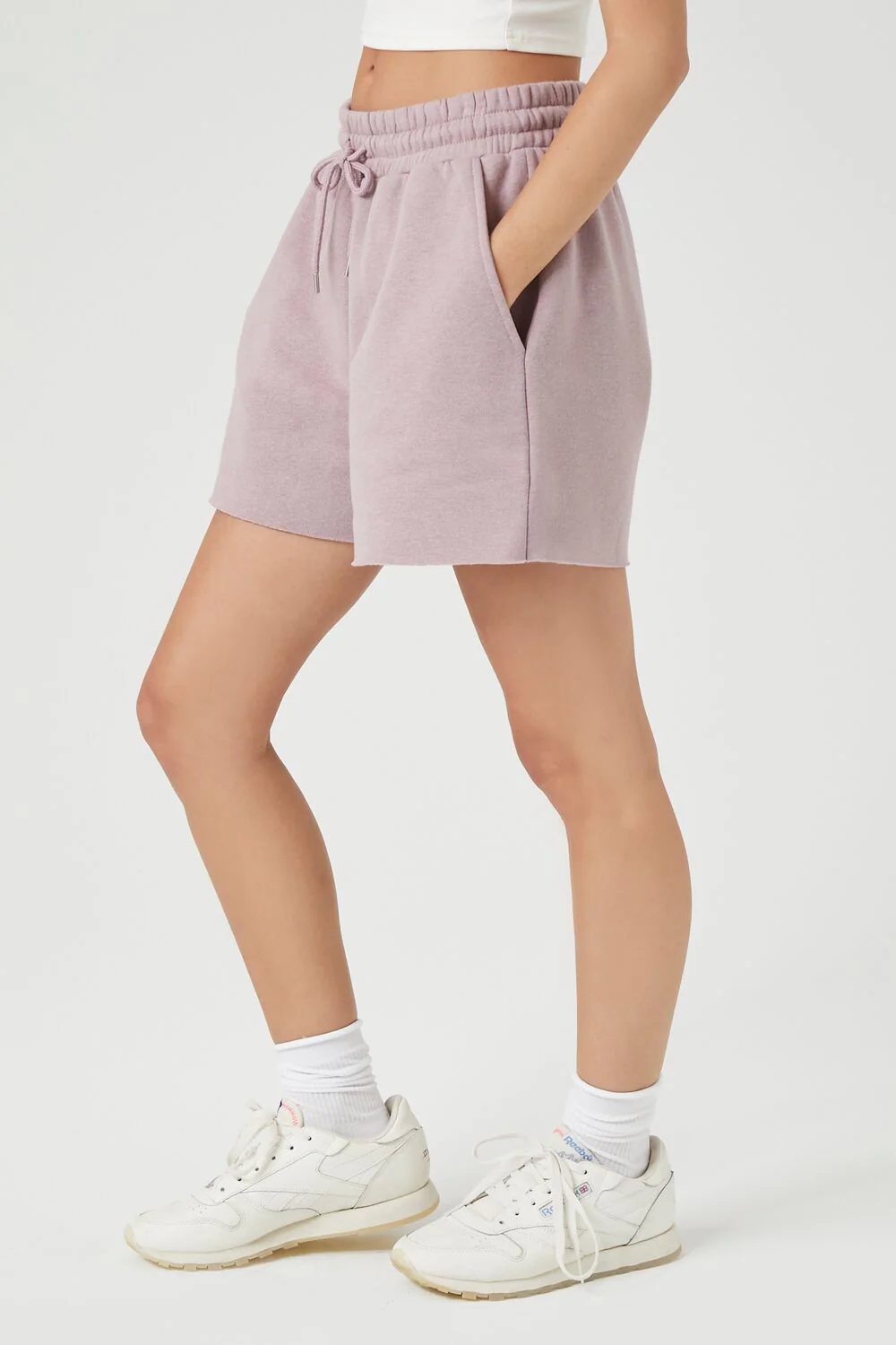 Fleece Drawstring Shorts - Image 3