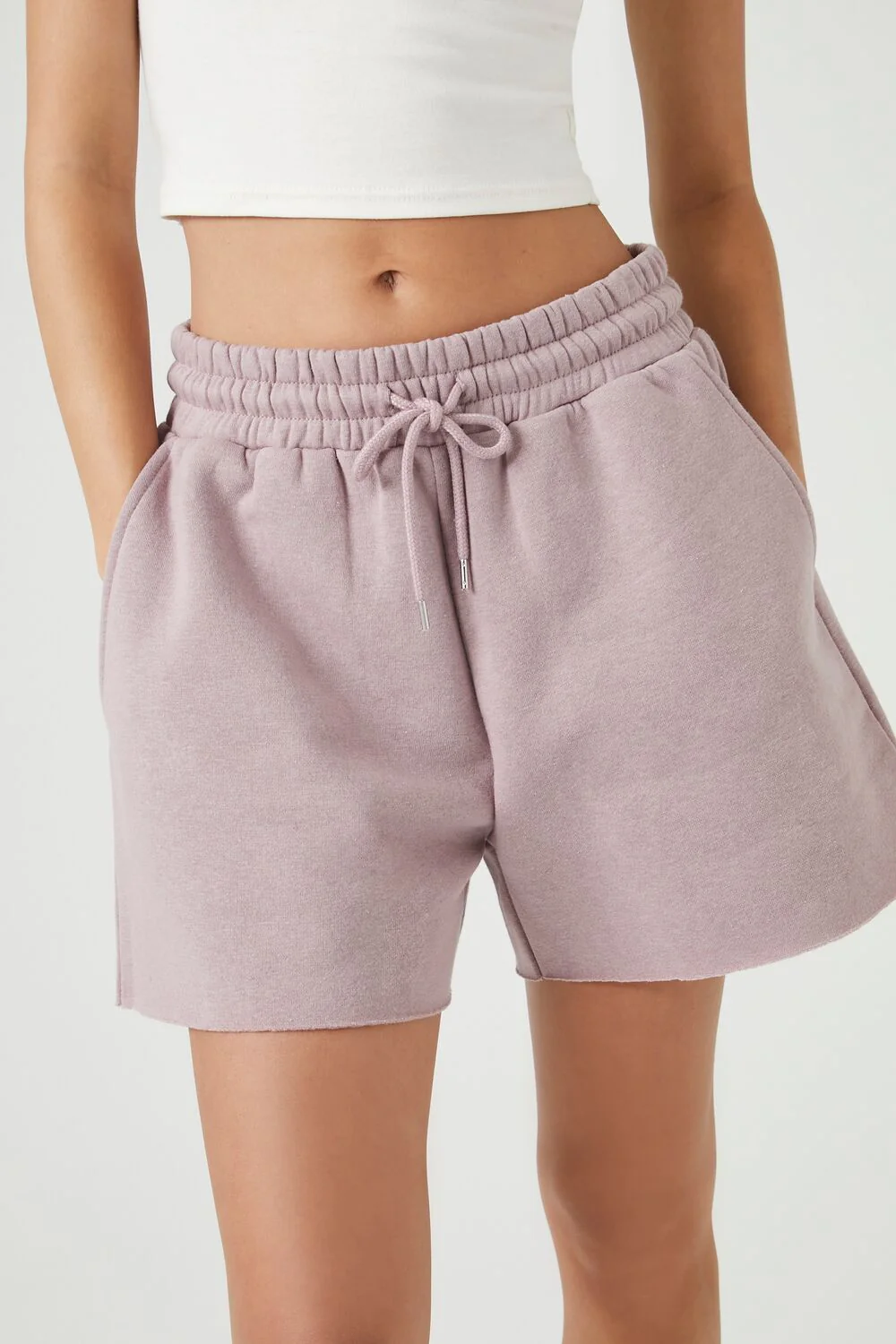 Fleece Drawstring Shorts - Image 6