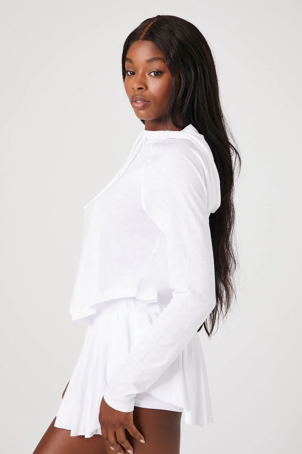 Active Raglan Hooded Top - Image 2