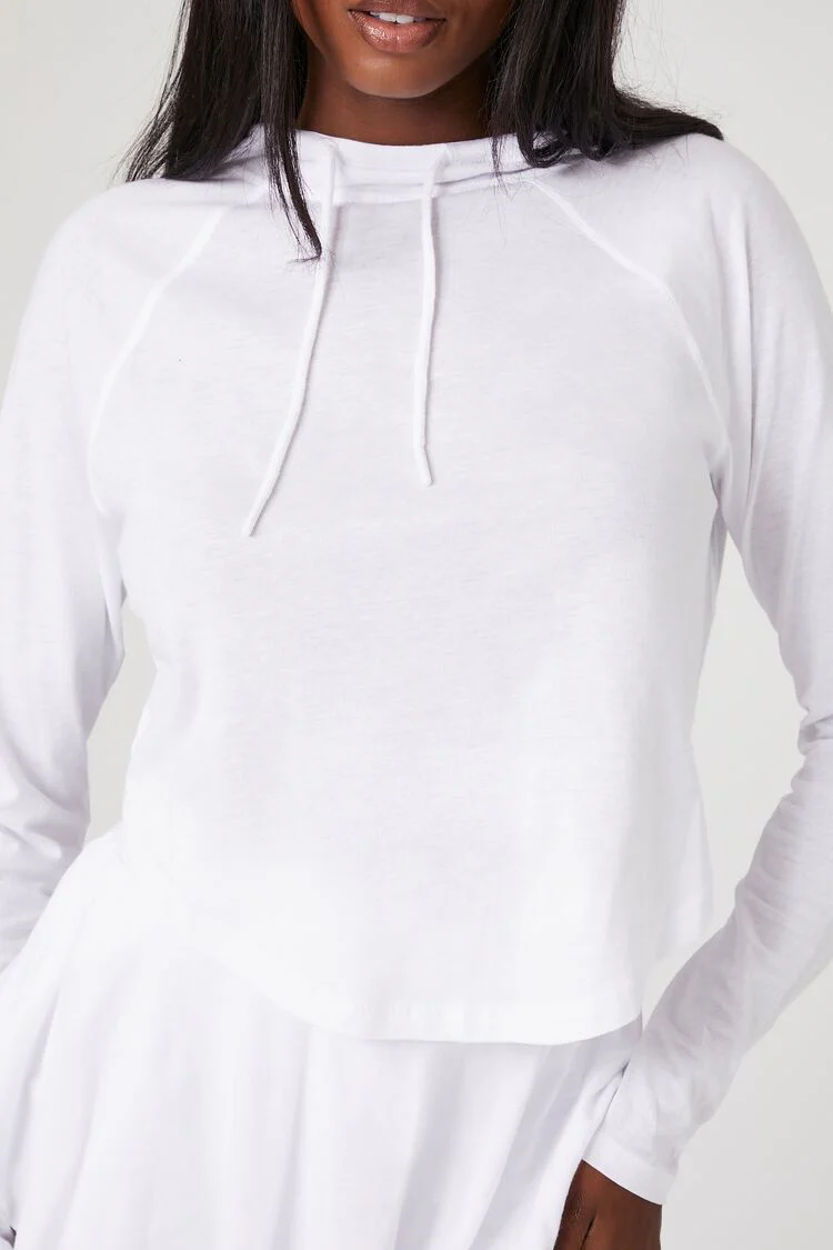 Active Raglan Hooded Top - Image 5