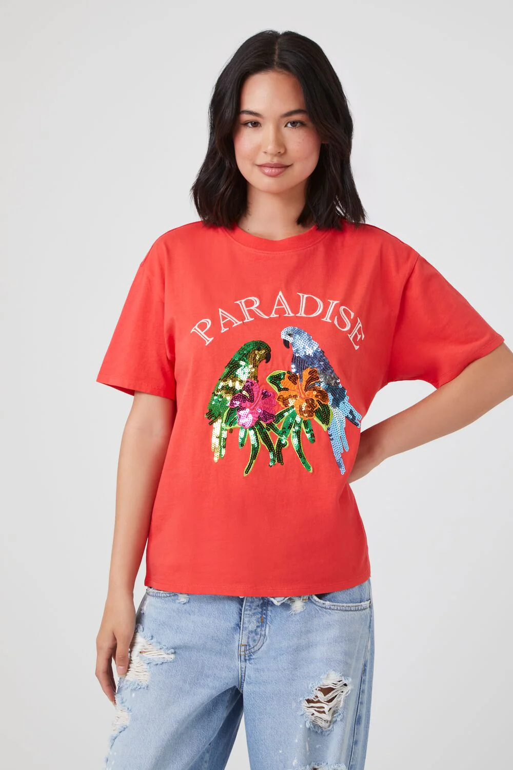 Sequin Paradise Graphic Tee - Image 6