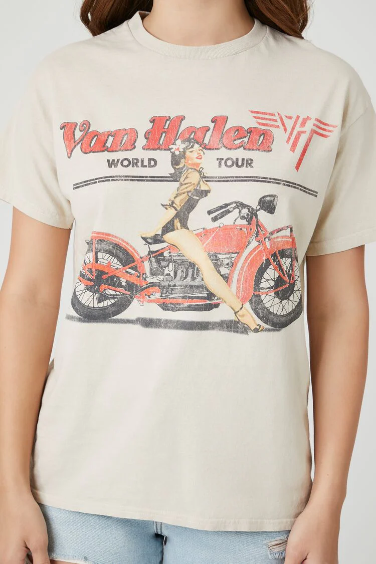 Van Halen World Tour Graphic Tee - Image 5