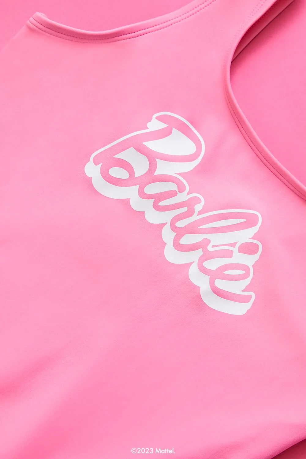 Girls Barbie One-Piece Swimsuit (Kids) - Image 3