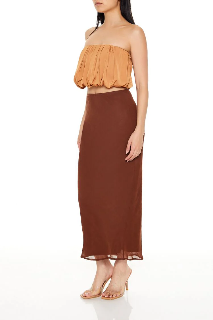 Chiffon Midi Skirt - Image 7