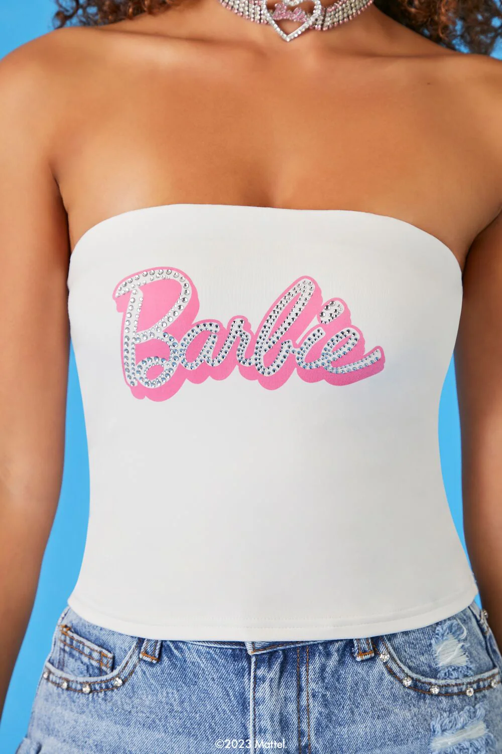 Barbie Rhinestone Tube Top - Image 5