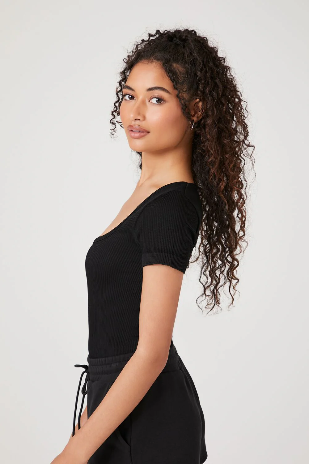 Seamless Ribbed Bodysuit - Image 2