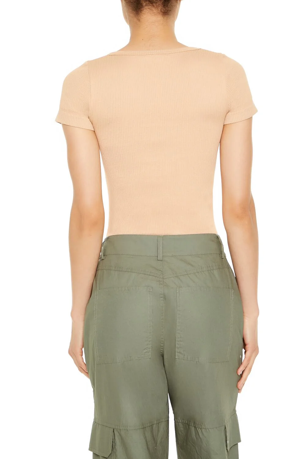 Seamless Ribbed Bodysuit - Image 9
