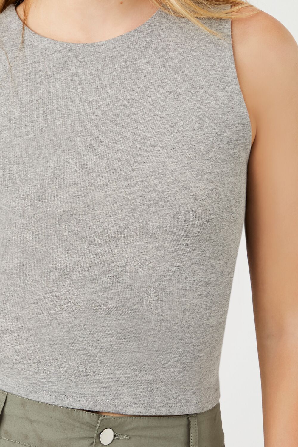 Cotton-Blend Tank Top - Image 10