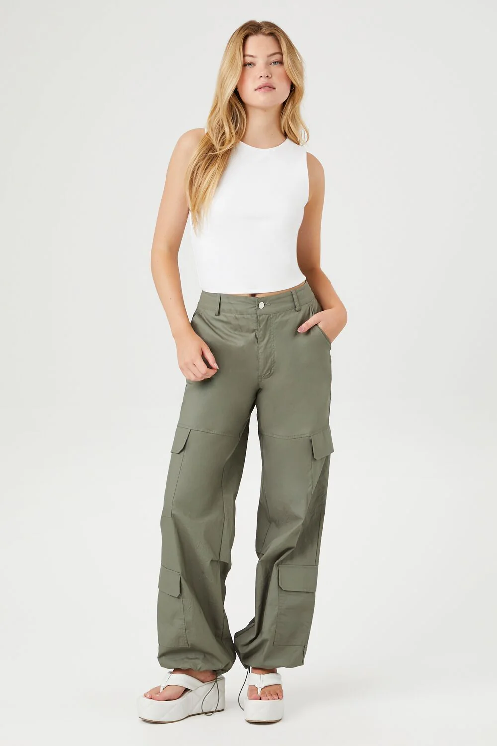 Cotton-Blend Tank Top - Image 4
