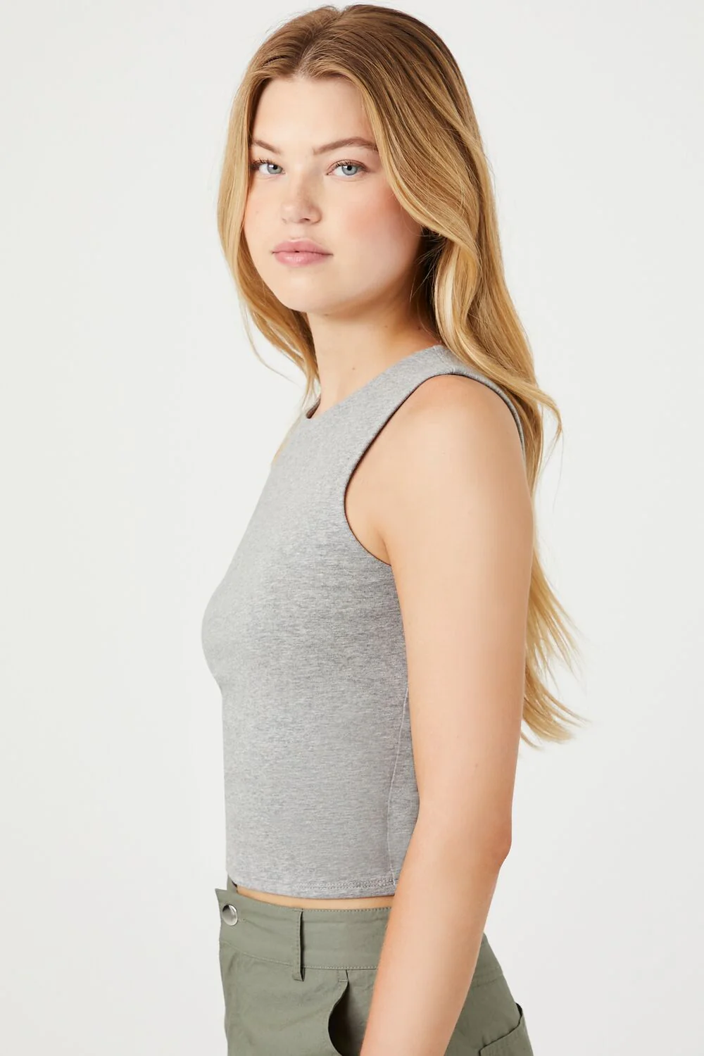 Cotton-Blend Tank Top - Image 7