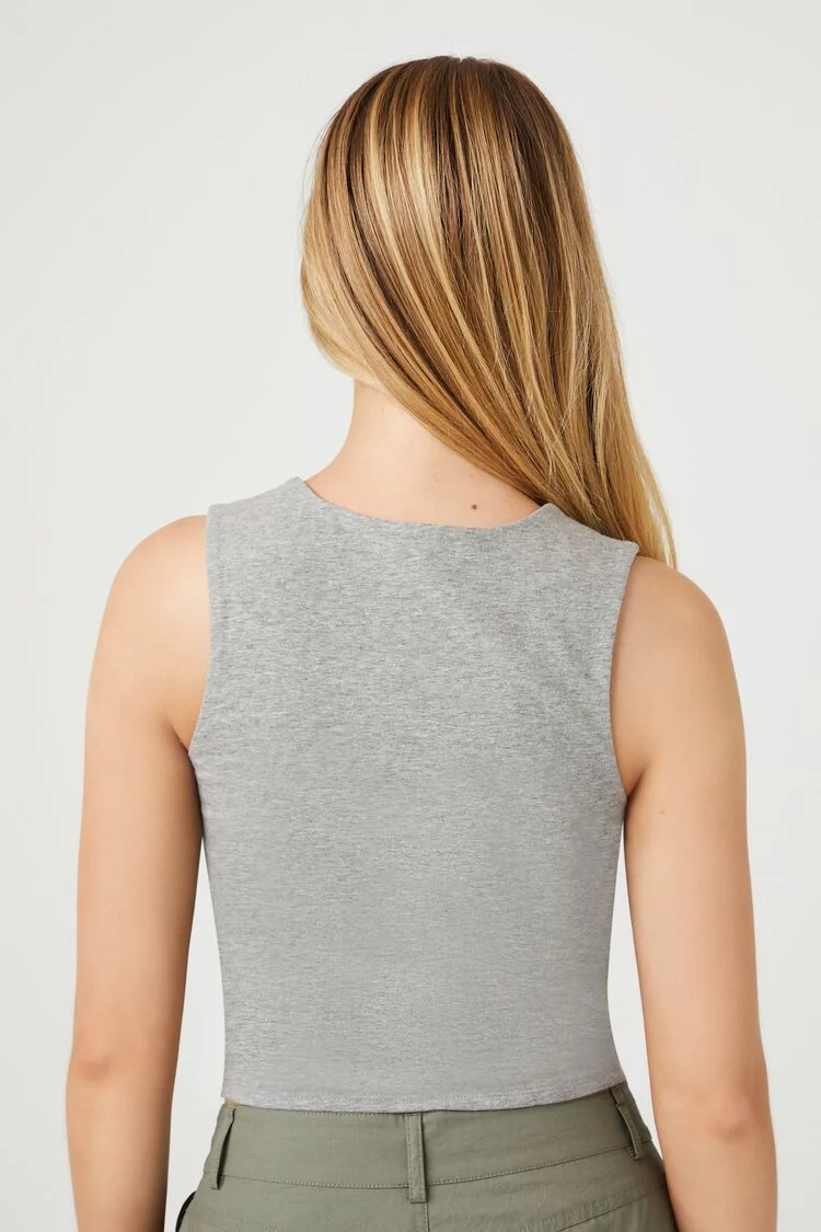 Cotton-Blend Tank Top - Image 8