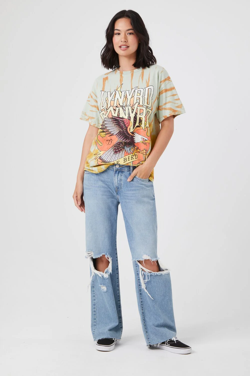 Tie-Dye Lynyrd Skynyrd Graphic Tee - Image 4