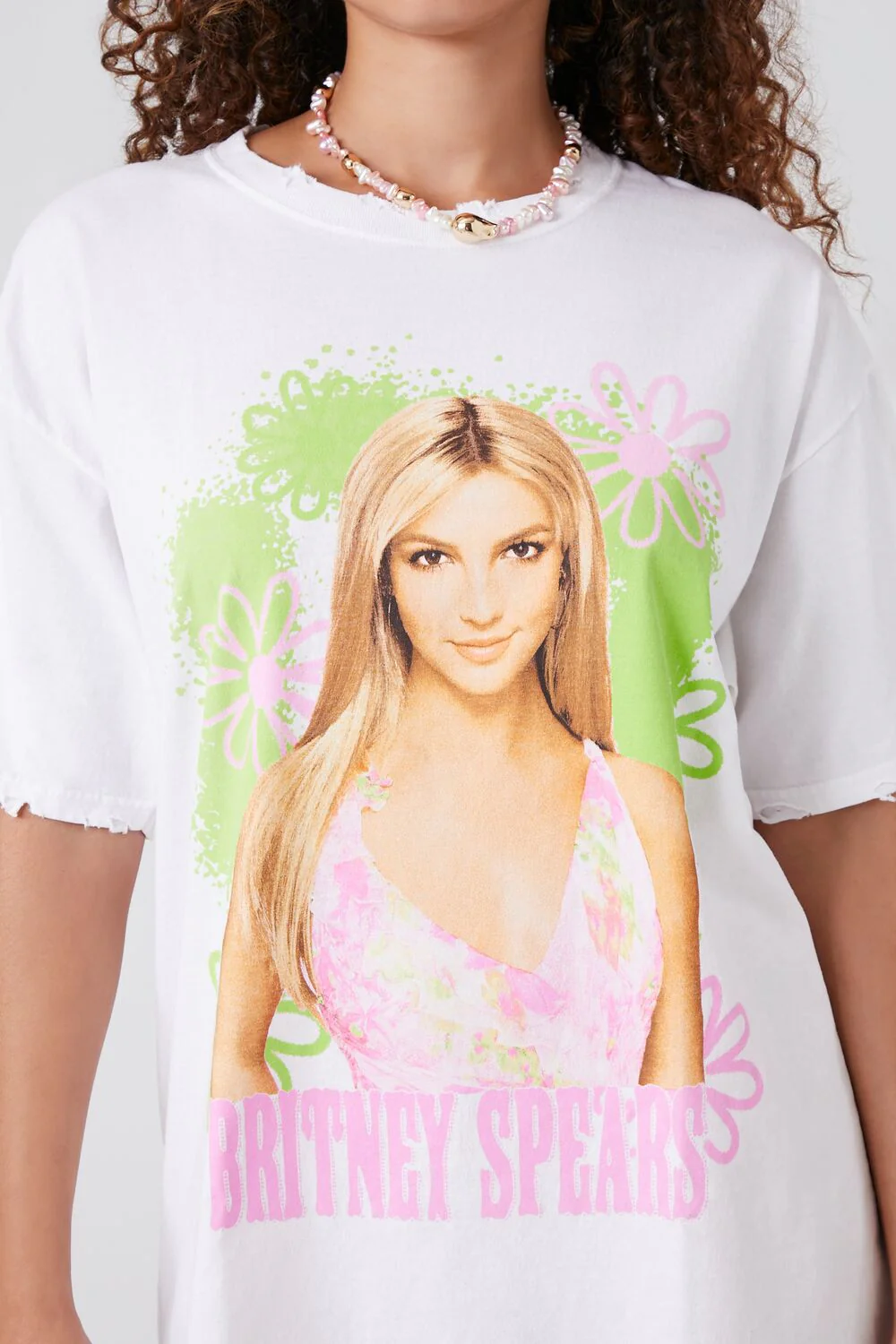 Distressed Britney Spears Tee - Image 5
