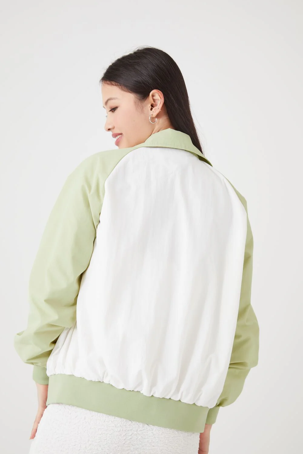 Colorblock Bomber Jacket - Image 3