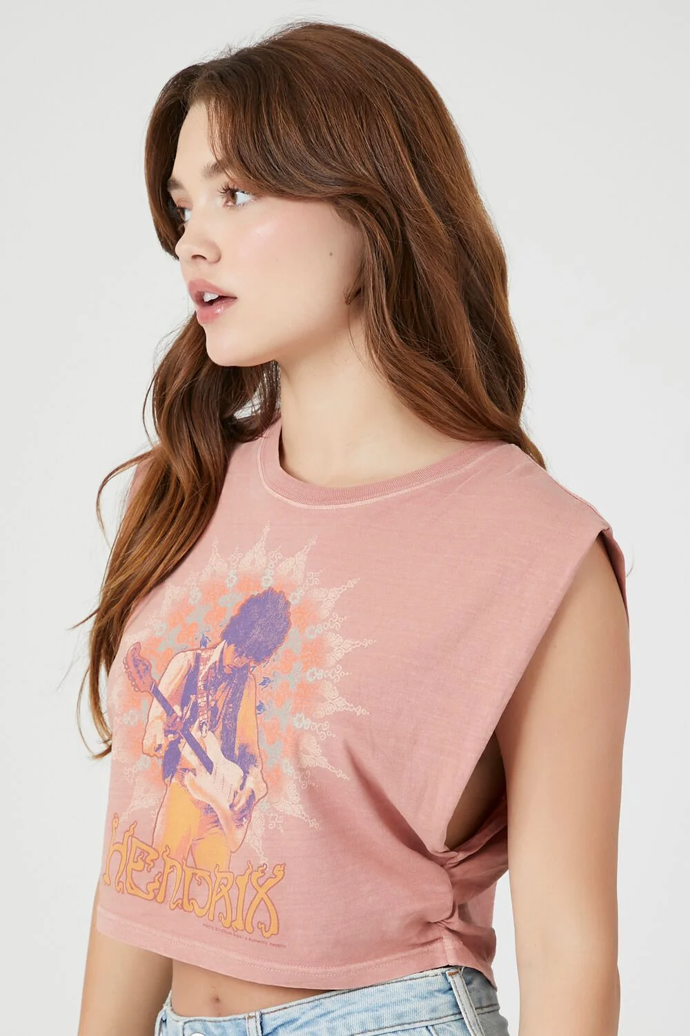Hendrix Graphic Muscle Tee - Image 2