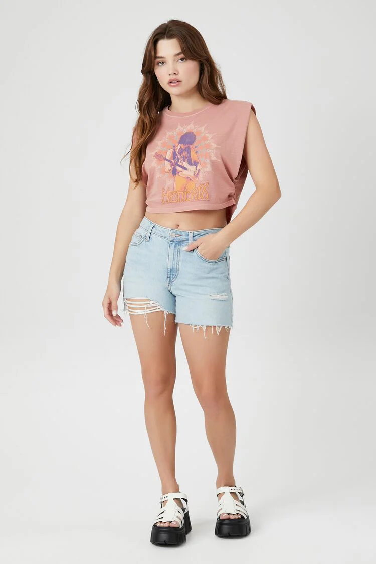 Hendrix Graphic Muscle Tee - Image 4