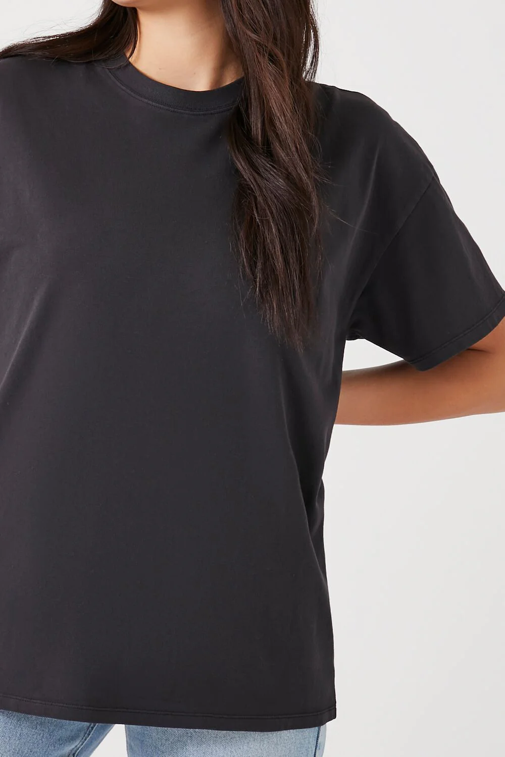 Oversized Boyfriend Crew Tee - Image 5