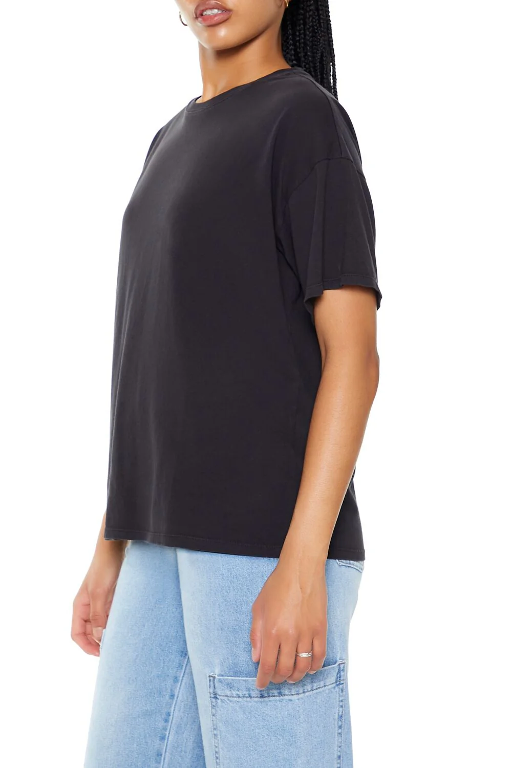 Oversized Boyfriend Crew Tee - Image 7