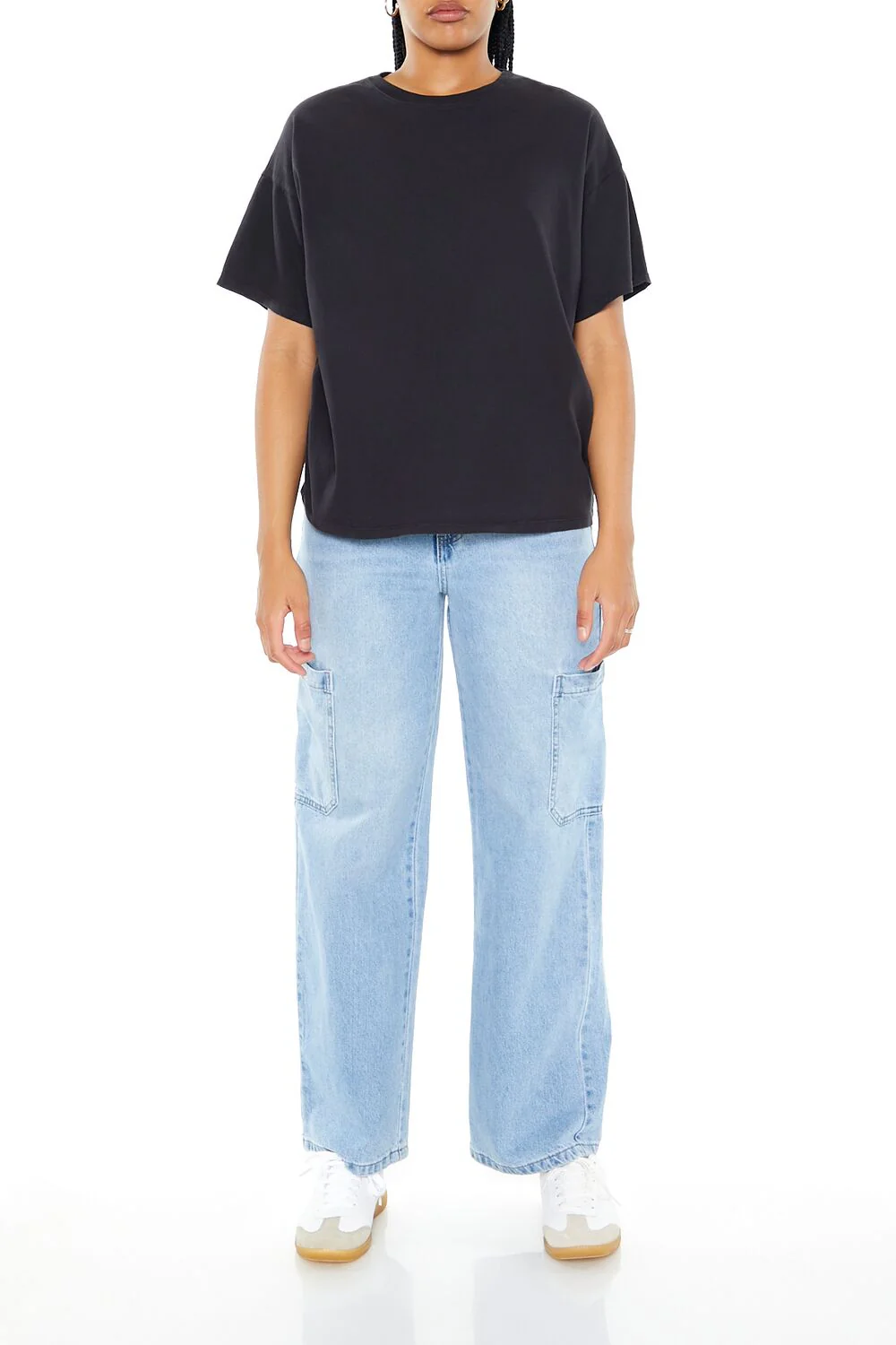 Oversized Boyfriend Crew Tee - Image 9