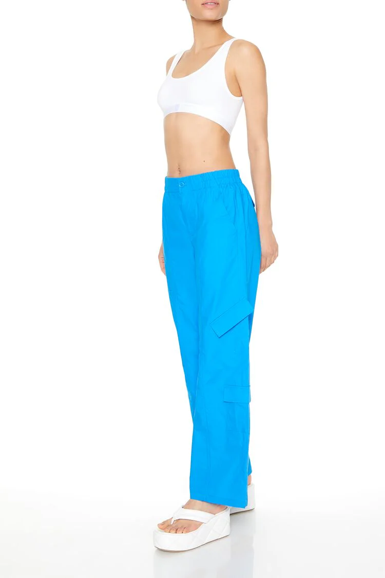 Mid-Rise Straight-Leg Cargo Pants - Image 6