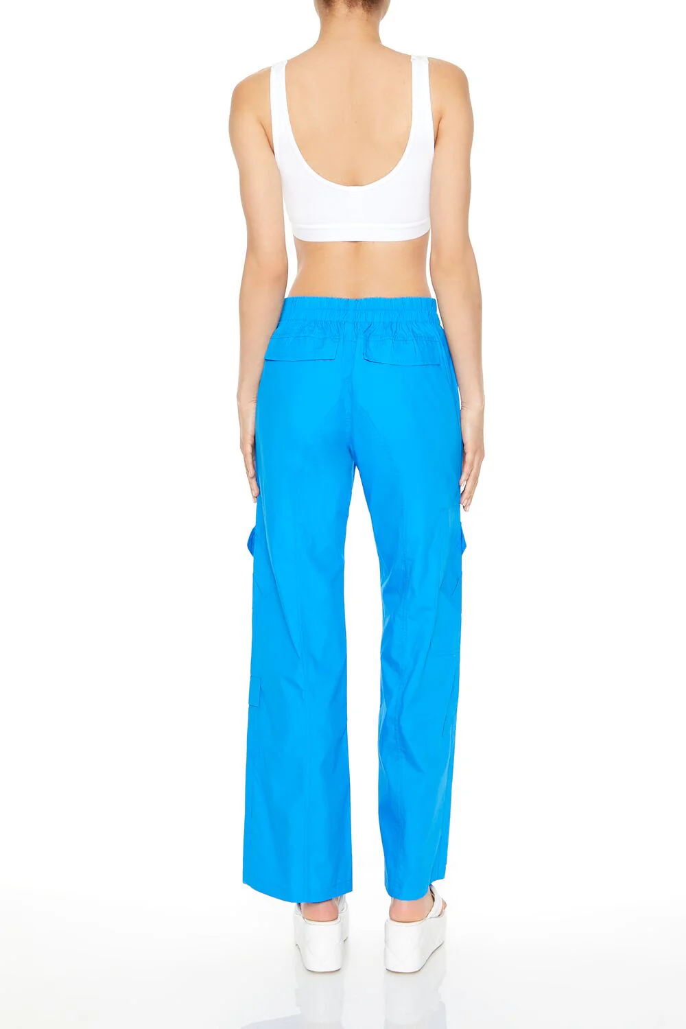 Mid-Rise Straight-Leg Cargo Pants - Image 7