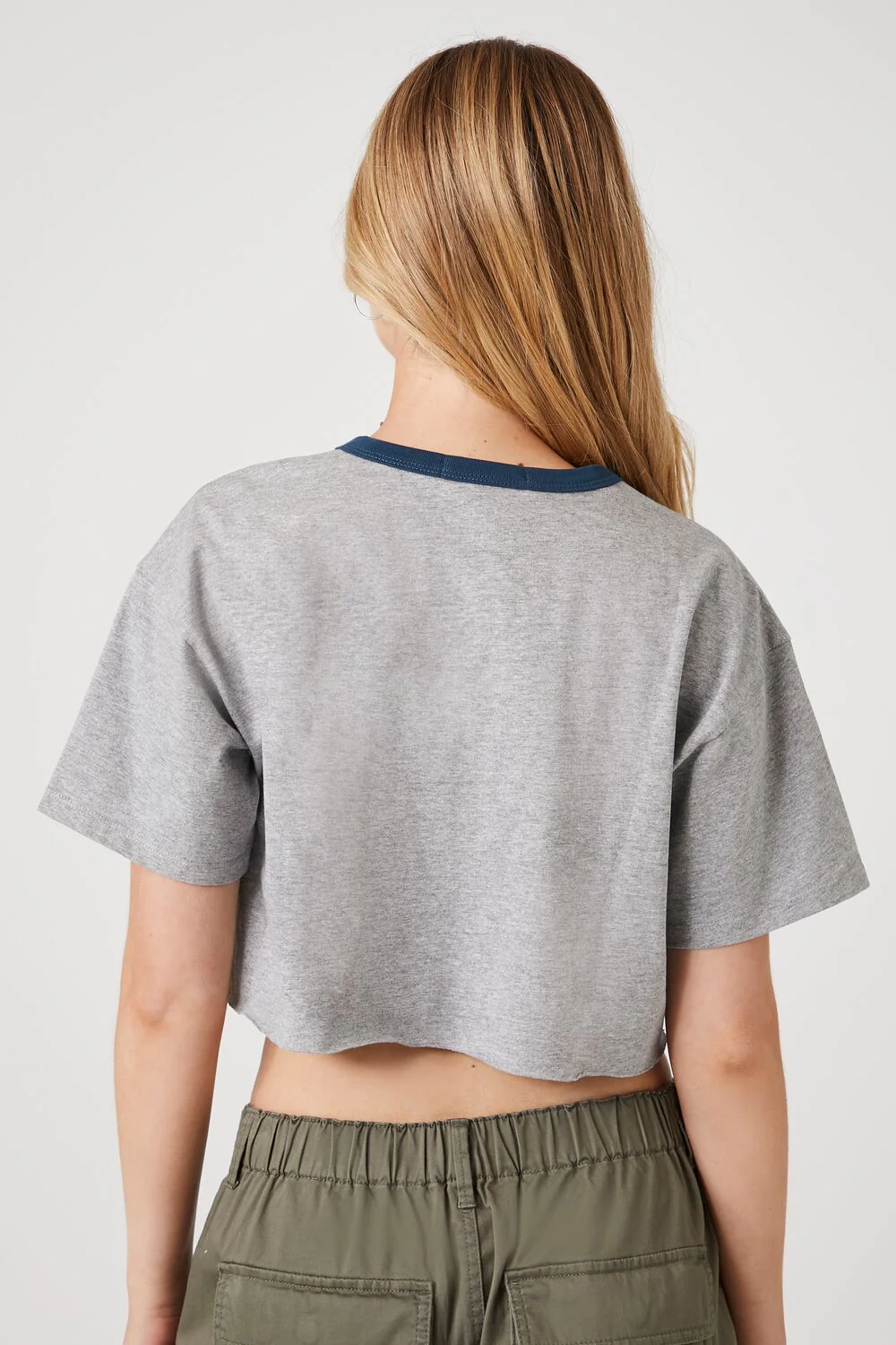 Raw-Cut Cropped Tee - Image 3
