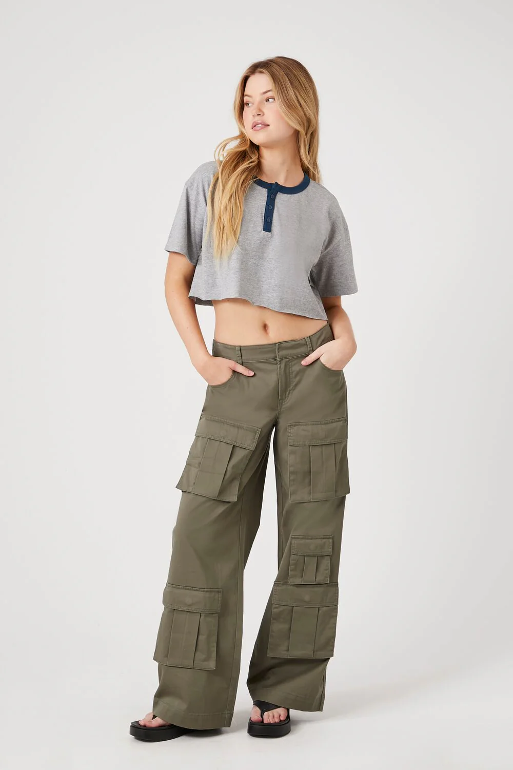 Raw-Cut Cropped Tee - Image 4