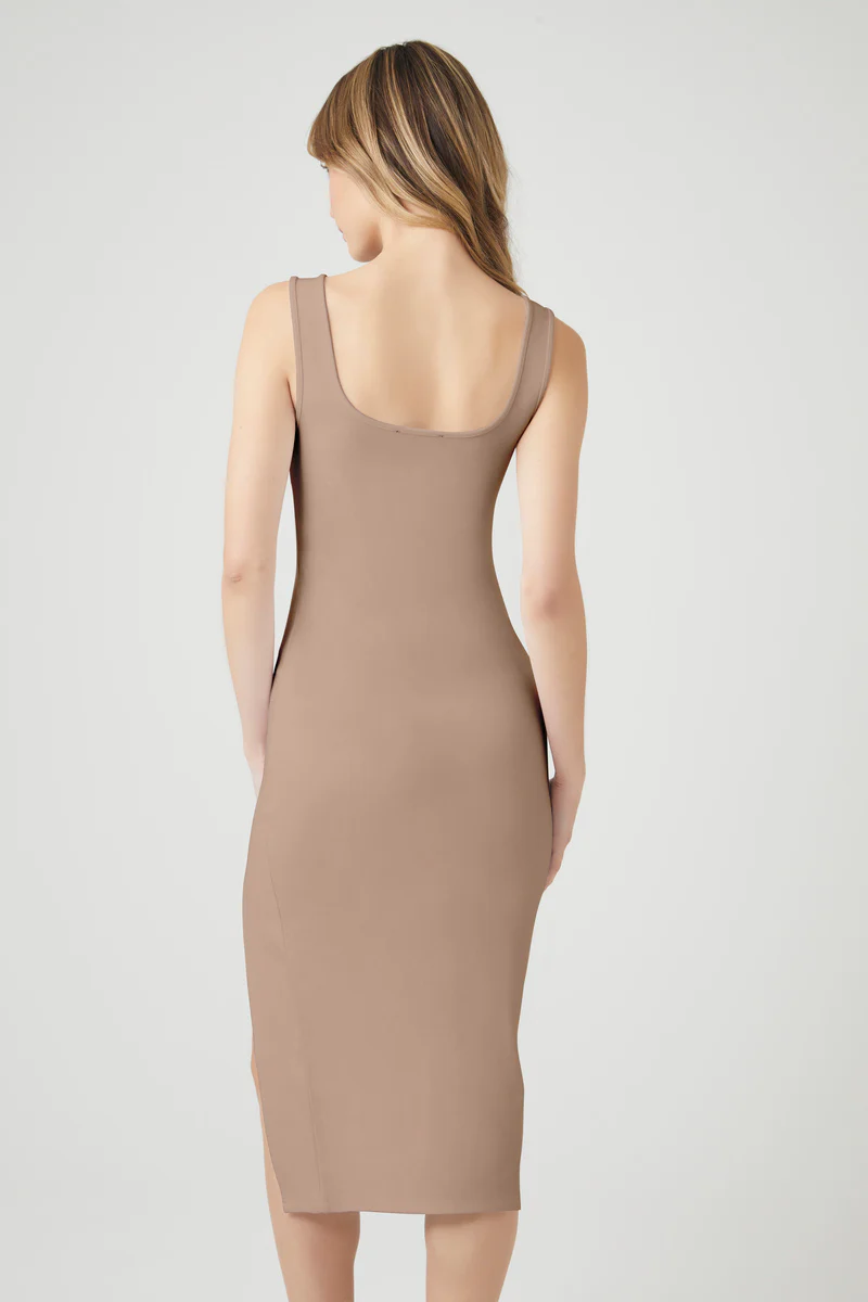 Ponte Knit Midi Tank Dress - Image 9