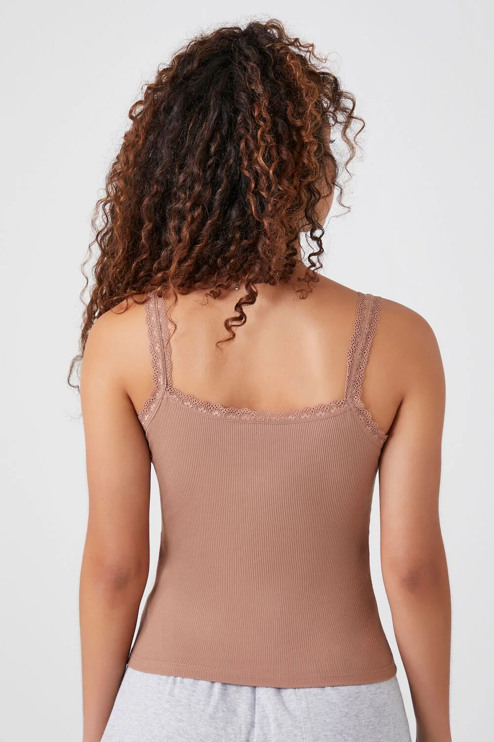 Ruched Lace-Trim Cami - Image 3