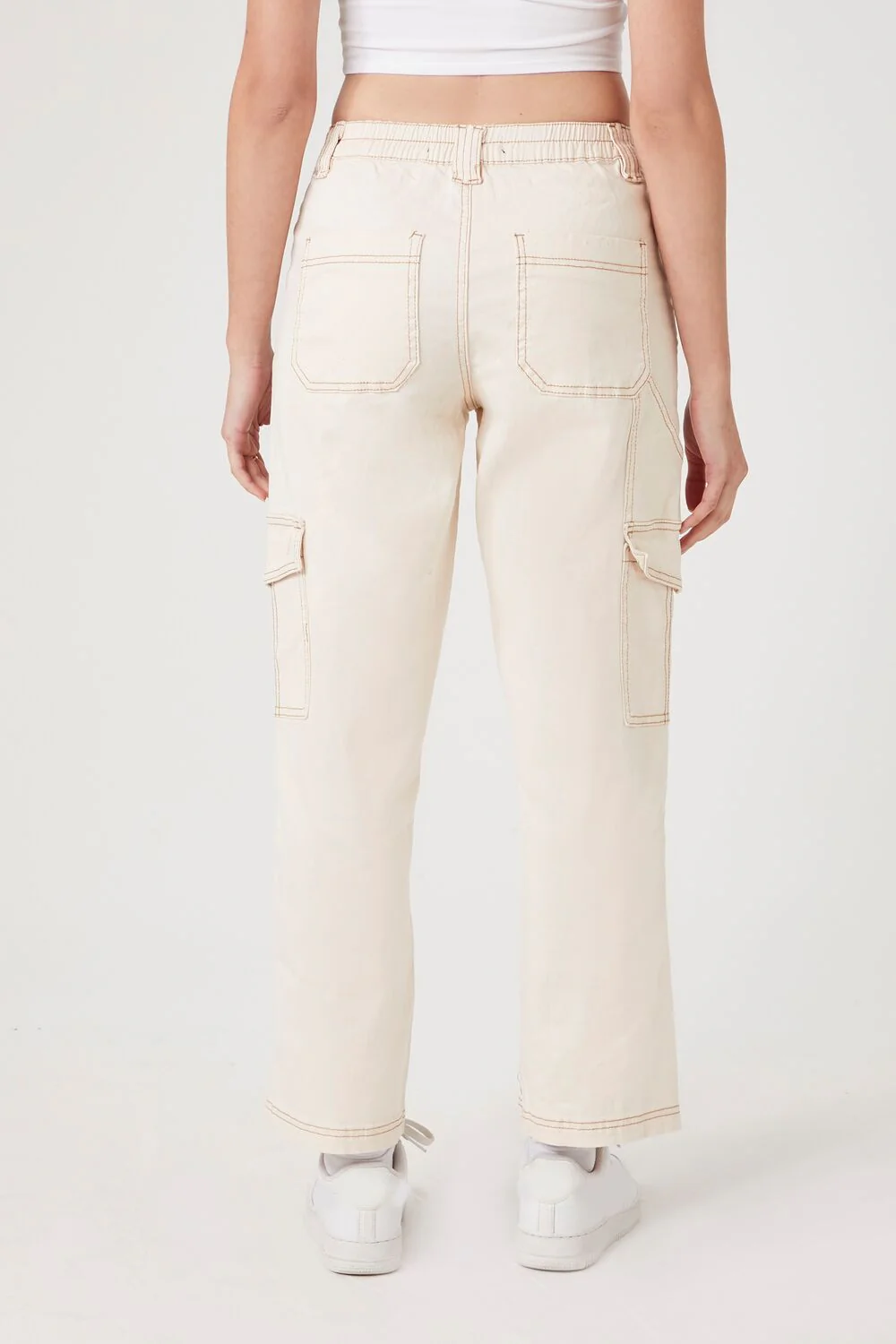 Denim Cargo Pants - Image 4