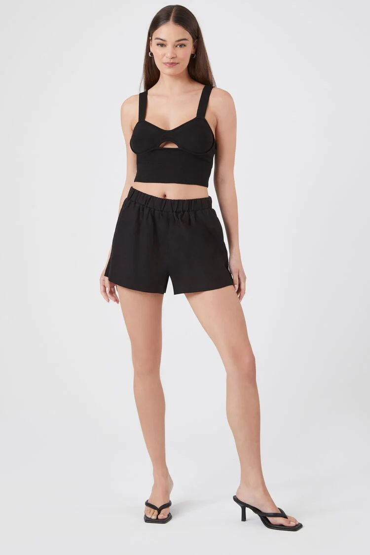 Linen-Blend Pocket Shorts - Image 5