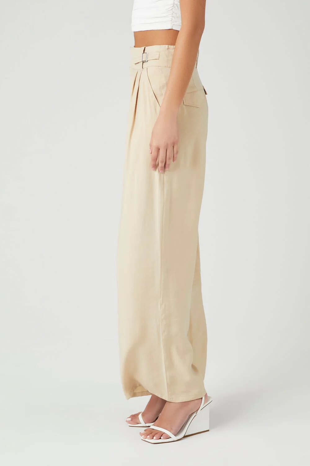 Mid-Rise Straight-Leg Trousers - Image 3